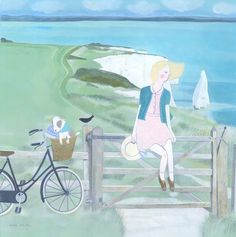 Image by Mani Annie Art. As The Wind Blows will be available from The Mulberry Tree Gallery 18th July - 31st August.